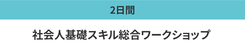 社会人基礎スキル総合ワークショップ